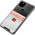 NFL Cincinnati Bengals White Striped Google Pixel 5 Clear Case